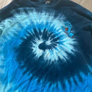 Santa Cruz tie dye long sleeve